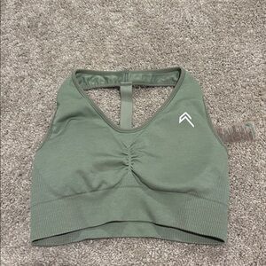 Oner active effortless halter neck sage green